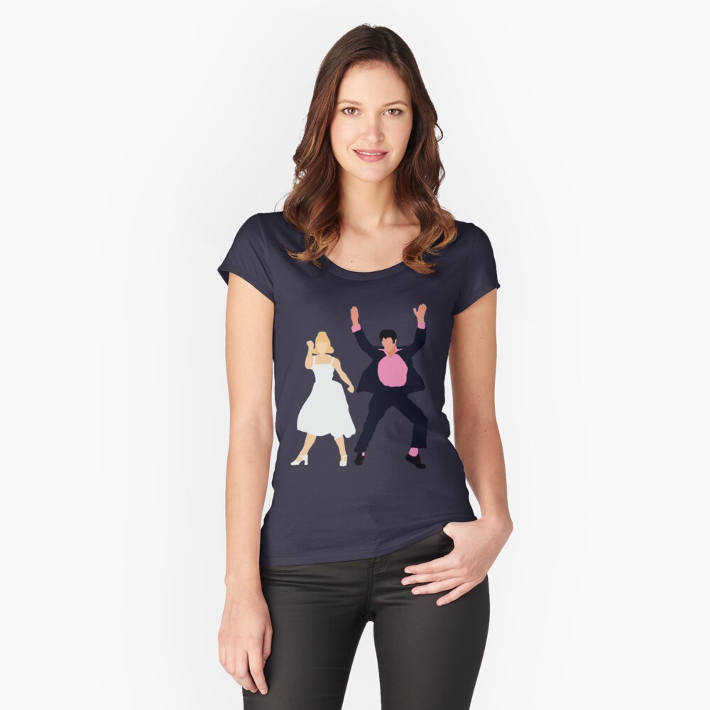 Vista previa del artículo con la obra «Camiseta entallada de cuello ancho», diseñado y vendido por tifstef18.