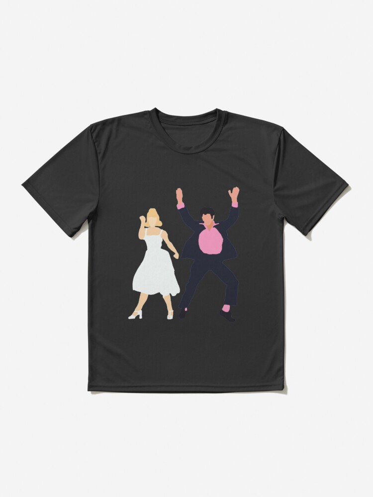 Imagen 2 de 7, Camiseta deportiva con la obra Grease inspiró a Danny y Sandy School Dance, diseñada y vendida por tifstef18.