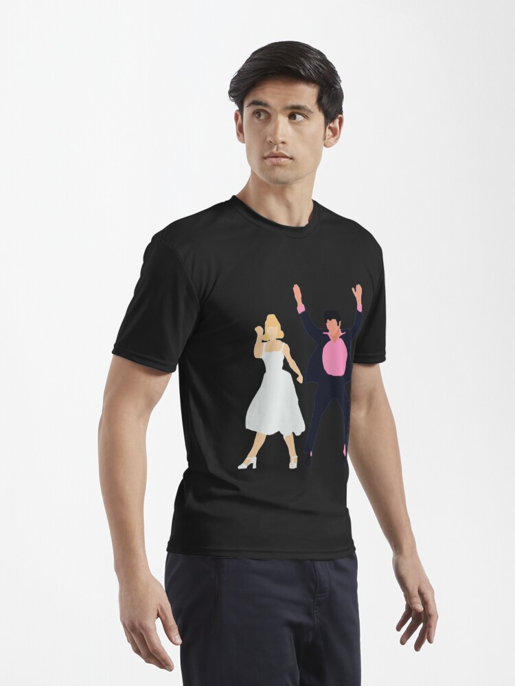 Imagen 3 de 7, Camiseta deportiva con la obra Grease inspiró a Danny y Sandy School Dance, diseñada y vendida por tifstef18.