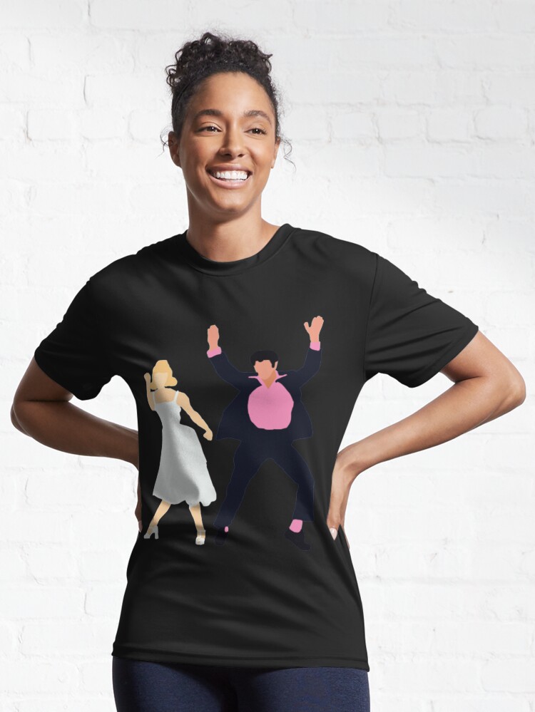 Imagen 6 de 7, Camiseta deportiva con la obra Grease inspiró a Danny y Sandy School Dance, diseñada y vendida por tifstef18.