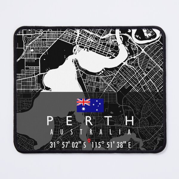 Item preview, PERTH MAP AUSTRALIA designed and sold by hatimelhag.