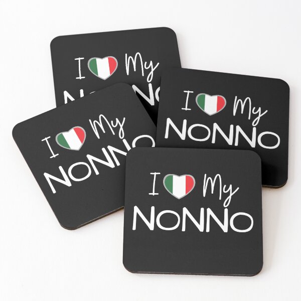 Item preview, I Love My Nonno Italian Flag Heart designed and sold by For Little Monkeys.