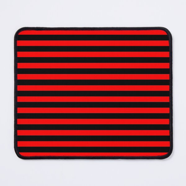 Item preview, Thin Horizontal Red Stripes on Black Easy Simple Costume designed and sold by that5280lady.