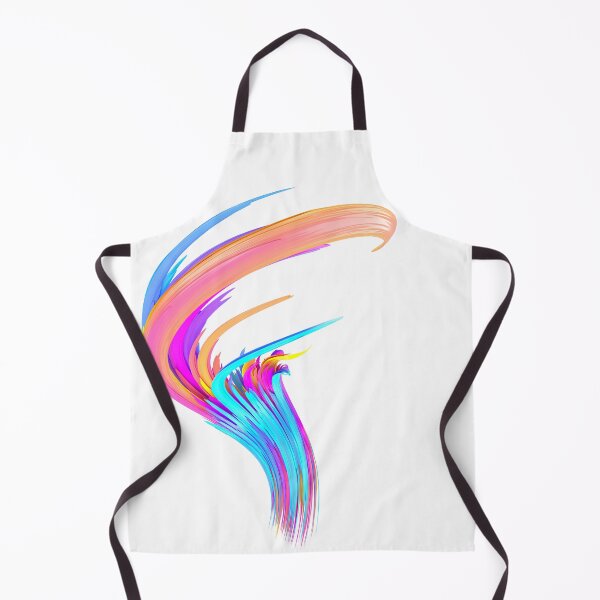 Item preview, Multicolored abstract twisted brush stroke. Bright curl, artistic spiral. designed and sold by tatkhagata.