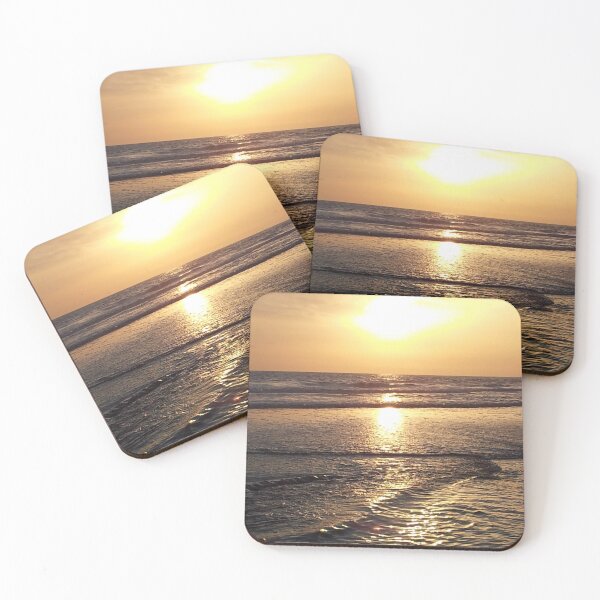 Item preview, Senegal Beach Golden Sunset Seascape on Africa's Atlantic West Coast designed and sold by Tony Cisse.