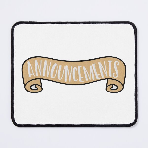 Item preview, Announcements-Parchment Scroll Ancient Paper designed and sold by franktact.