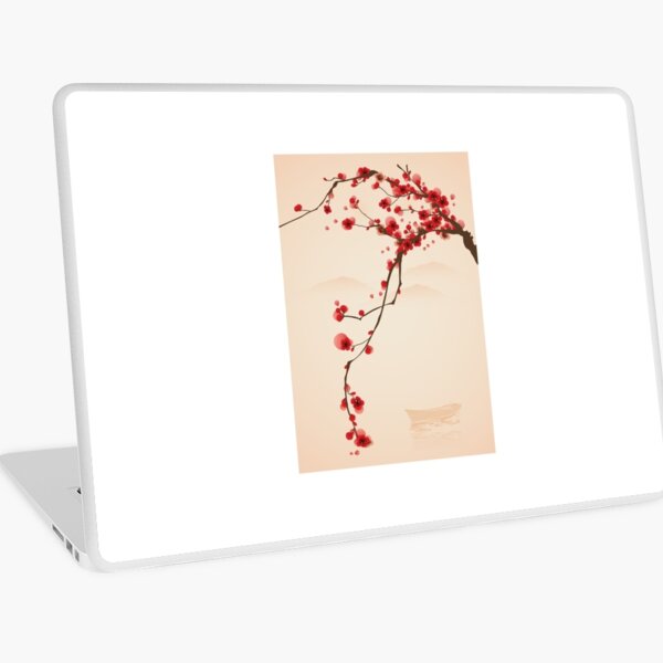Item preview, Whimsical Red Cherry Blossom Tree designed and sold by RumourHasIt.