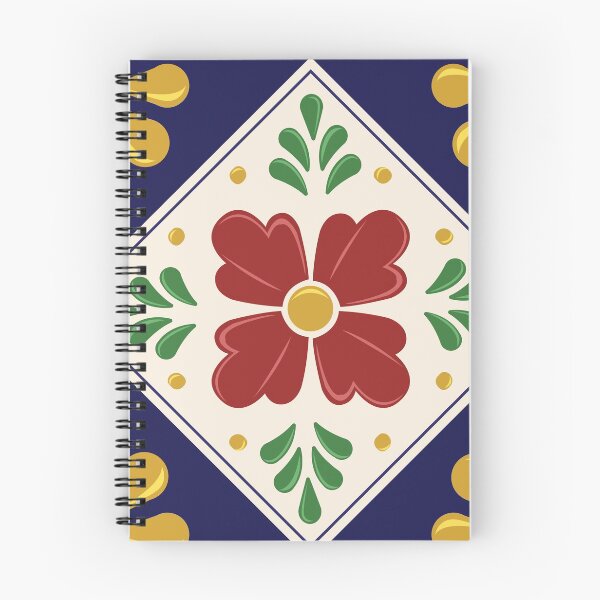 Item preview, Mexican Talavera Floral Pattern by Akbaly designed and sold by Akbaly.