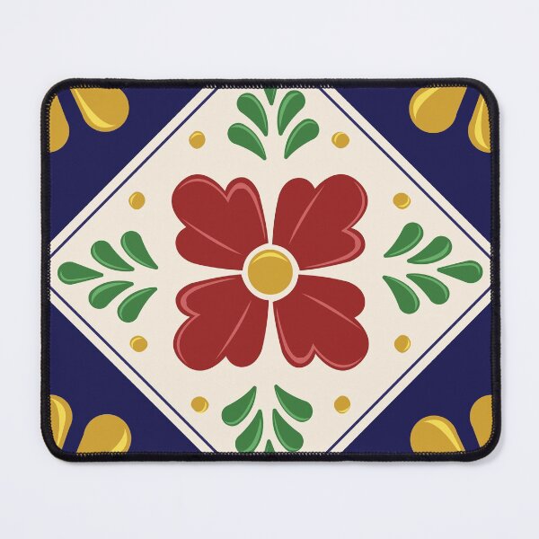 Item preview, Mexican Talavera Floral Pattern by Akbaly designed and sold by Akbaly.
