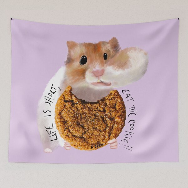 Item preview, Life is short, eat The cookie! designed and sold by Stewnamie.