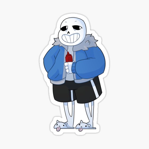 Undertale Sans Sticker for Sale by Constance Cartwright