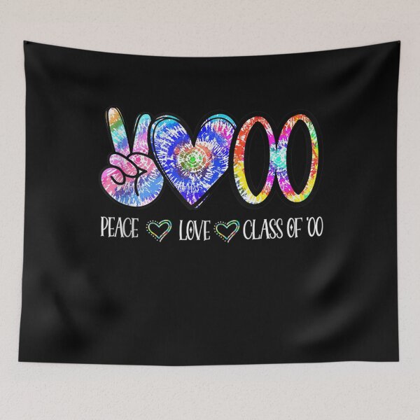 Item preview, Class Of 00  Tie Dye Senior Graduation Class Reunion Tank Top designed and sold by EuphemiaShop.