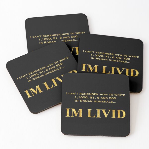 Item preview, IM LIVID (2) designed and sold by DotorEaon.