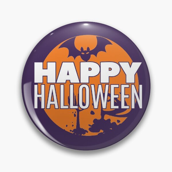 Item preview, Happy Halloween Bat Flying  designed and sold by yourcherryguy.