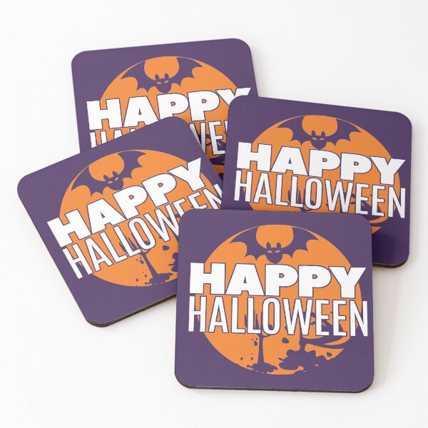 Item preview, Happy Halloween Bat Flying  designed and sold by yourcherryguy.