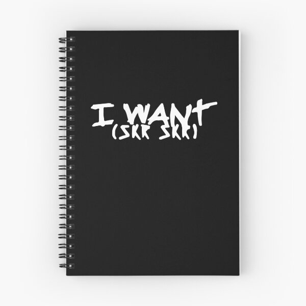 Item preview, I WANT (SKR SKR) WHITE designed and sold by RomeoFlaco.