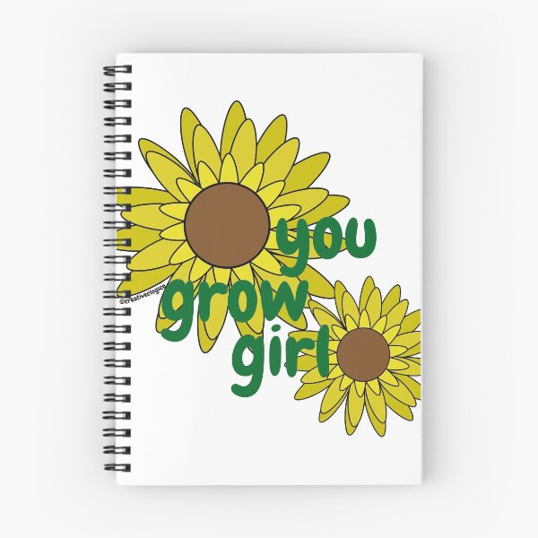 Aperçu de l'œuvre Vous cultivez la conception de tournesol de fille créée et vendue par creativeclogs.