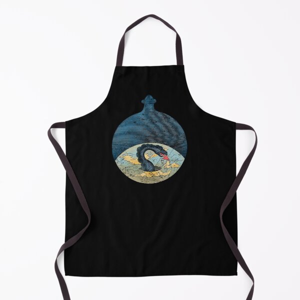 Item preview, Dragon Alchemic vintage Illustration, Johann Conrad Barchusen Esoteric mandala art designed and sold by IsisOsiris.