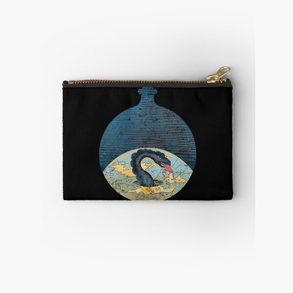 Item preview, Dragon Alchemic vintage Illustration, Johann Conrad Barchusen Esoteric mandala art designed and sold by IsisOsiris.
