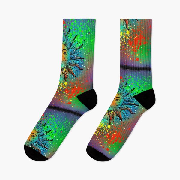 Item preview, Sun Face Psychedelic abstract design designed and sold by PlanetEye Designs.