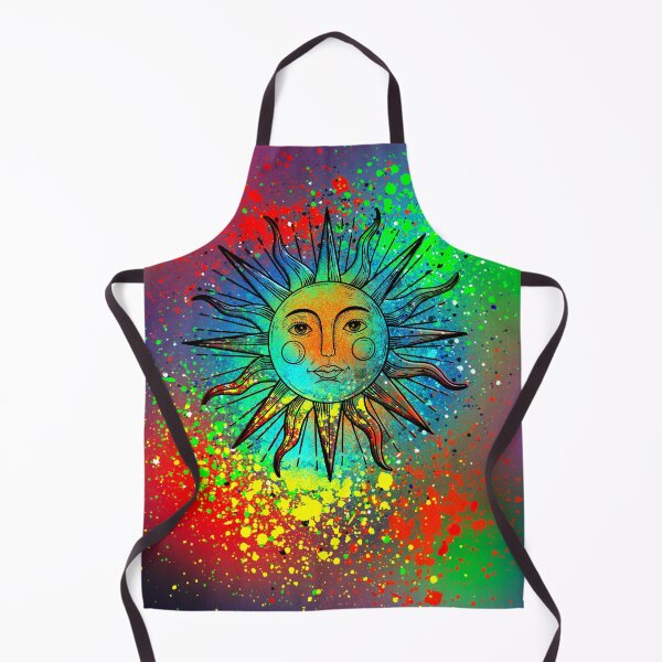 Item preview, Sun Face Psychedelic abstract design designed and sold by PlanetEye Designs.