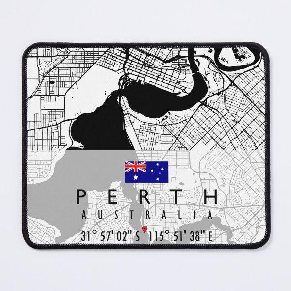 Item preview, PERTH MAP AUSTRALIA designed and sold by hatimelhag.