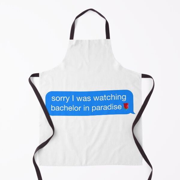 Item preview, Sorry I Was Watching the Bachelor in Paradise Meme iMessage designed and sold by Tara R.