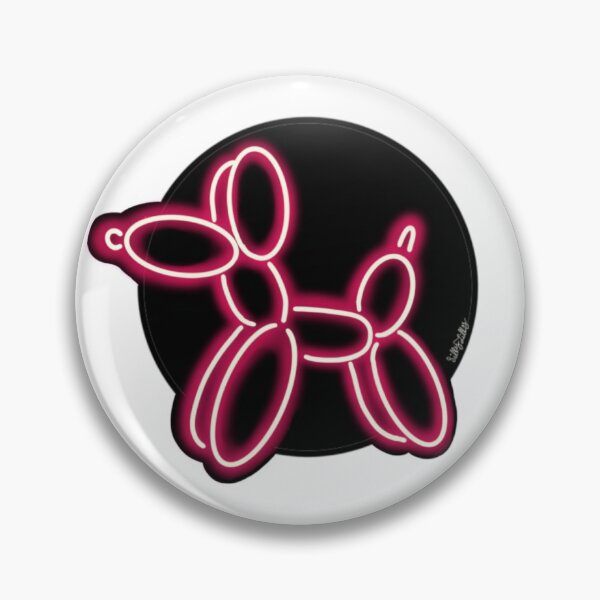 Item preview, Neon Balloon Dog designed and sold by SillyLilyStudio.