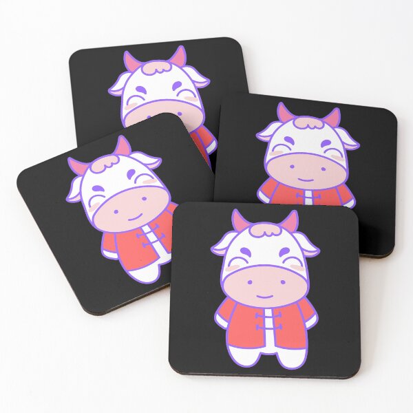 Item preview, Cute Kawaii Shaolin Wushu Master Ox designed and sold by Red-ElYoubi.