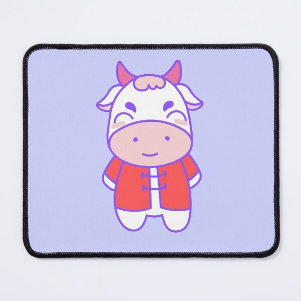 Item preview, Cute Kawaii Shaolin Wushu Master Ox designed and sold by Red-ElYoubi.