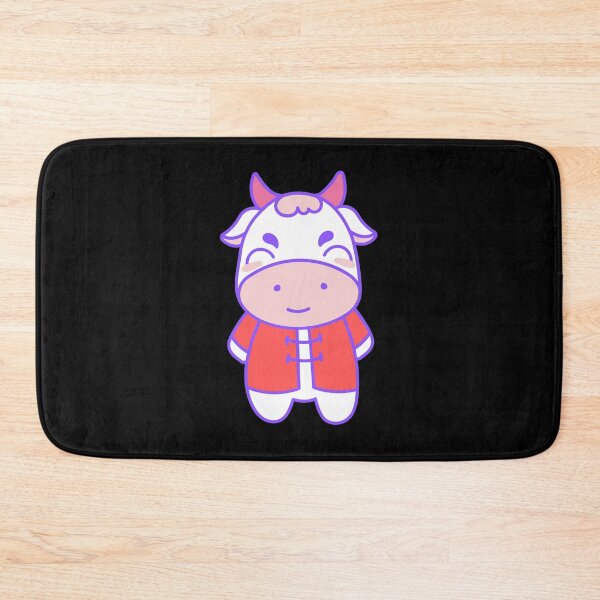 Item preview, Cute Kawaii Shaolin Wushu Master Ox designed and sold by Red-ElYoubi.