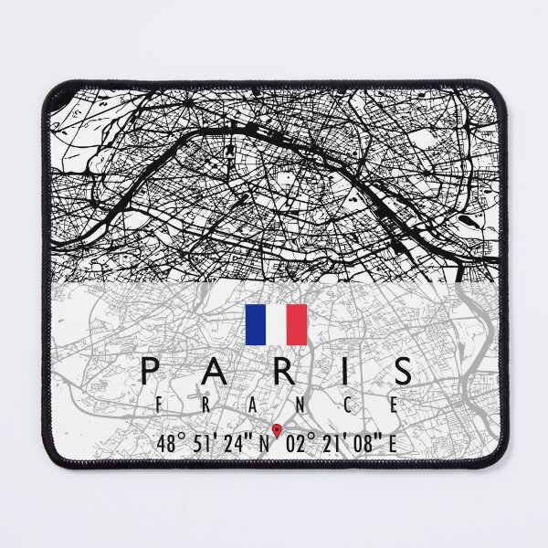 Item preview, PARIS MAP FRANCE designed and sold by hatimelhag.