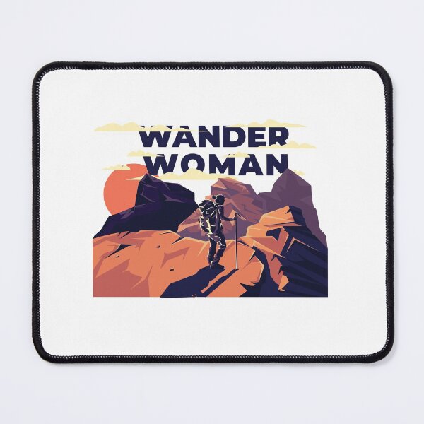 Item preview, Wander Woman - Hiking Fan Design designed and sold by Watersolution.