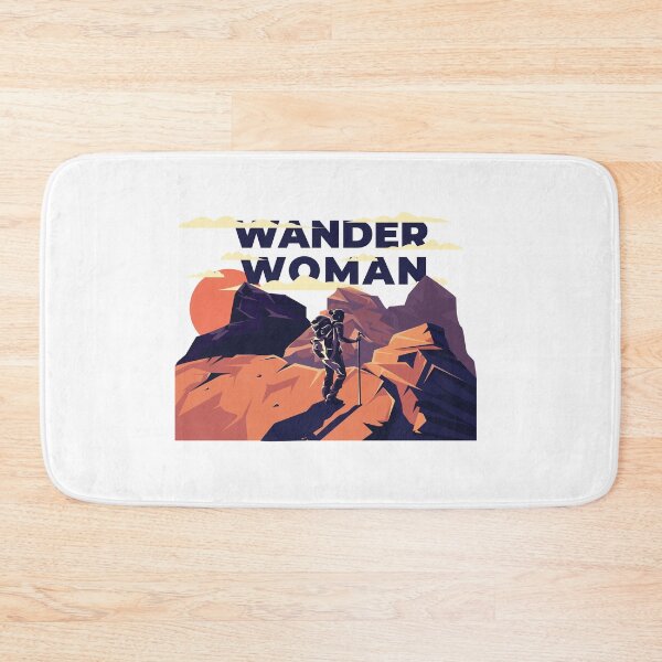 Item preview, Wander Woman - Hiking Fan Design designed and sold by Watersolution.