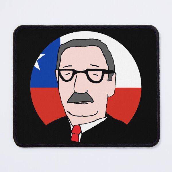 Item preview, Salvador Allende Cartoon designed and sold by RevolutionInPaint.