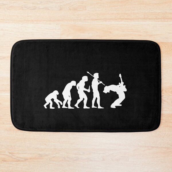 Item preview, Evolution Of a Guitarist Music Rock Guitar Musician Band Metal Art Design Happy Apparel Essential Inspiration Joy Mood Funny designed and sold by DesignByHeartUK.