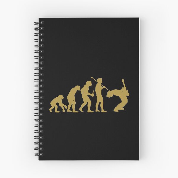 Item preview, Evolution Of a Guitarist Music Rock Guitar Musician Band Metal Art Design Happy Apparel Essential Inspiration Joy Mood Funny designed and sold by DesignByHeartUK.