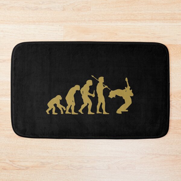 Item preview, Evolution Of a Guitarist Music Rock Guitar Musician Band Metal Art Design Happy Apparel Essential Inspiration Joy Mood Funny designed and sold by DesignByHeartUK.