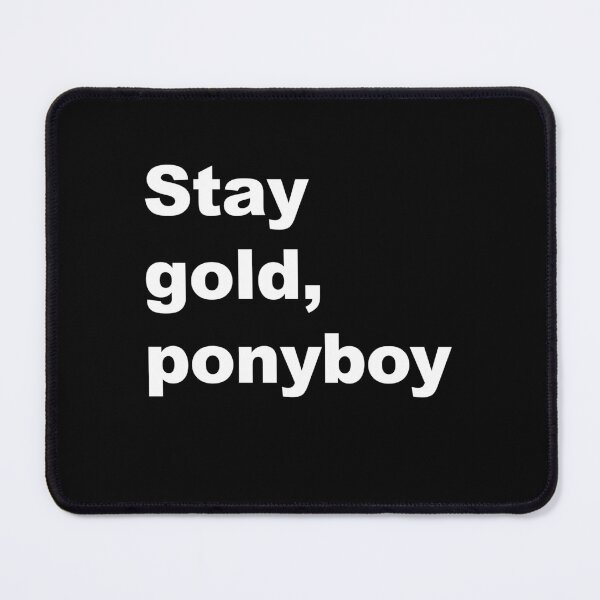 Item preview, Stay Gold, Ponyboy.  designed and sold by KBwiththeTees.