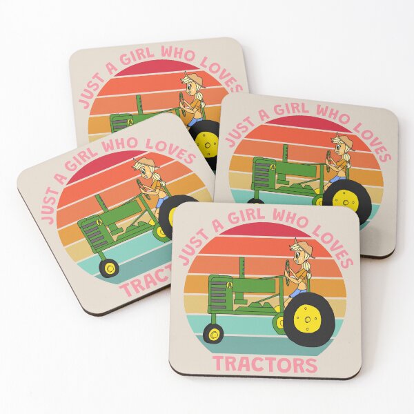 Item preview, Just a Girl Who Loves Tractors designed and sold by nando270.