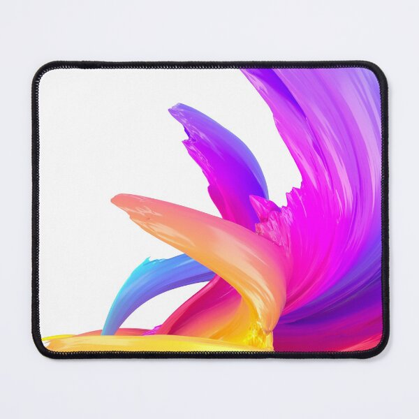 Item preview, Multicolored abstract twisted brush stroke. Bright curl, artistic spiral. designed and sold by tatkhagata.