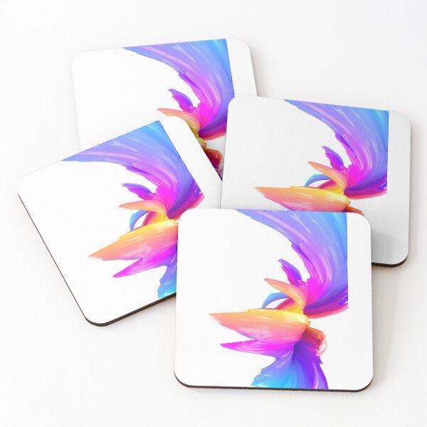 Item preview, Multicolored abstract twisted brush stroke. Bright curl, artistic spiral. designed and sold by tatkhagata.