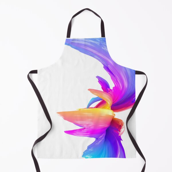 Item preview, Multicolored abstract twisted brush stroke. Bright curl, artistic spiral. designed and sold by tatkhagata.