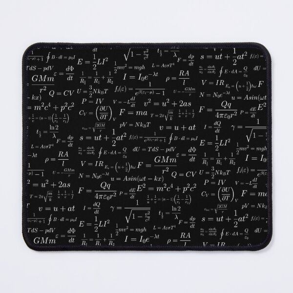 Item preview, Physics - white on black designed and sold by Hannah-C.