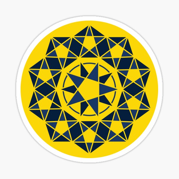 Crop Circle: Hackpen Hill, Wiltshire, 2020 Sticker