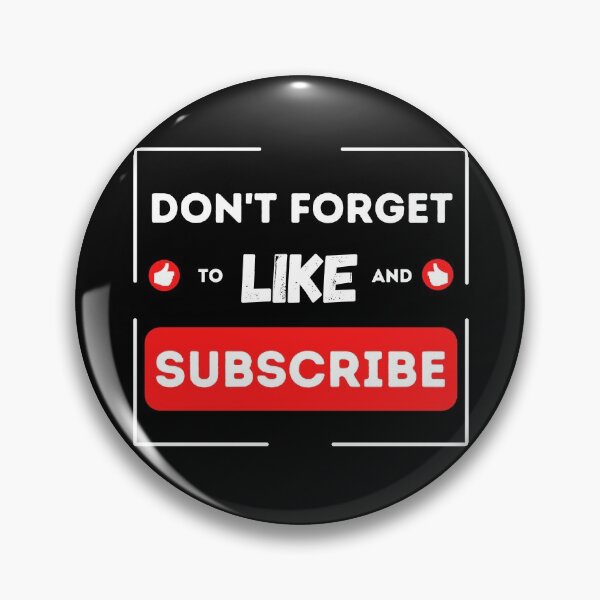 Item preview, Don't Forget to Like and Subscribe YouTuber and Influencer designed and sold by appareltolove.