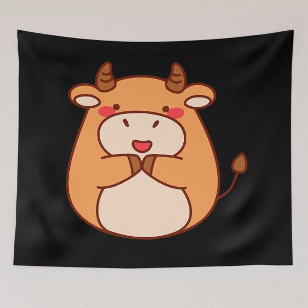 Item preview, Cute Kawaii Ox designed and sold by Red-ElYoubi.
