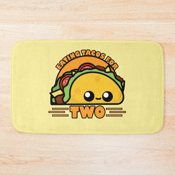 Item preview, Cute Cartoon Taco || Eating Tacos for Two || Foodie designed and sold by cookingwithten.