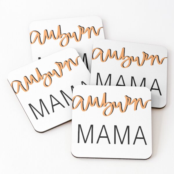 Item preview, Auburn Mama Naranja + Negro designed and sold by Brittany Register.