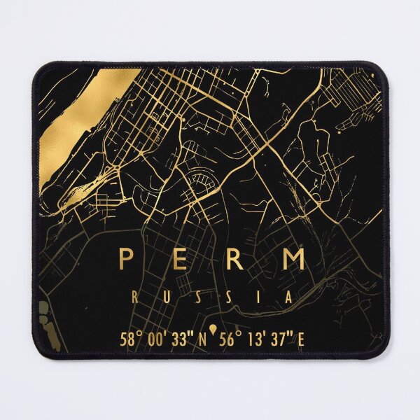 Item preview, PERM MAP RUSSIA designed and sold by hatimelhag.